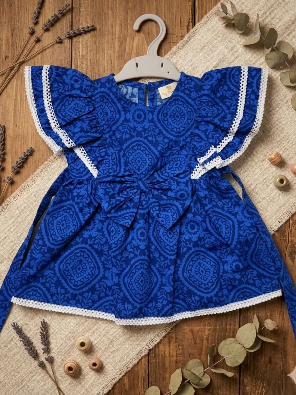 Premium Pure Cotton Baby Girl Frock